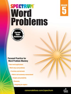 cover image of Word Problems, Grade 5